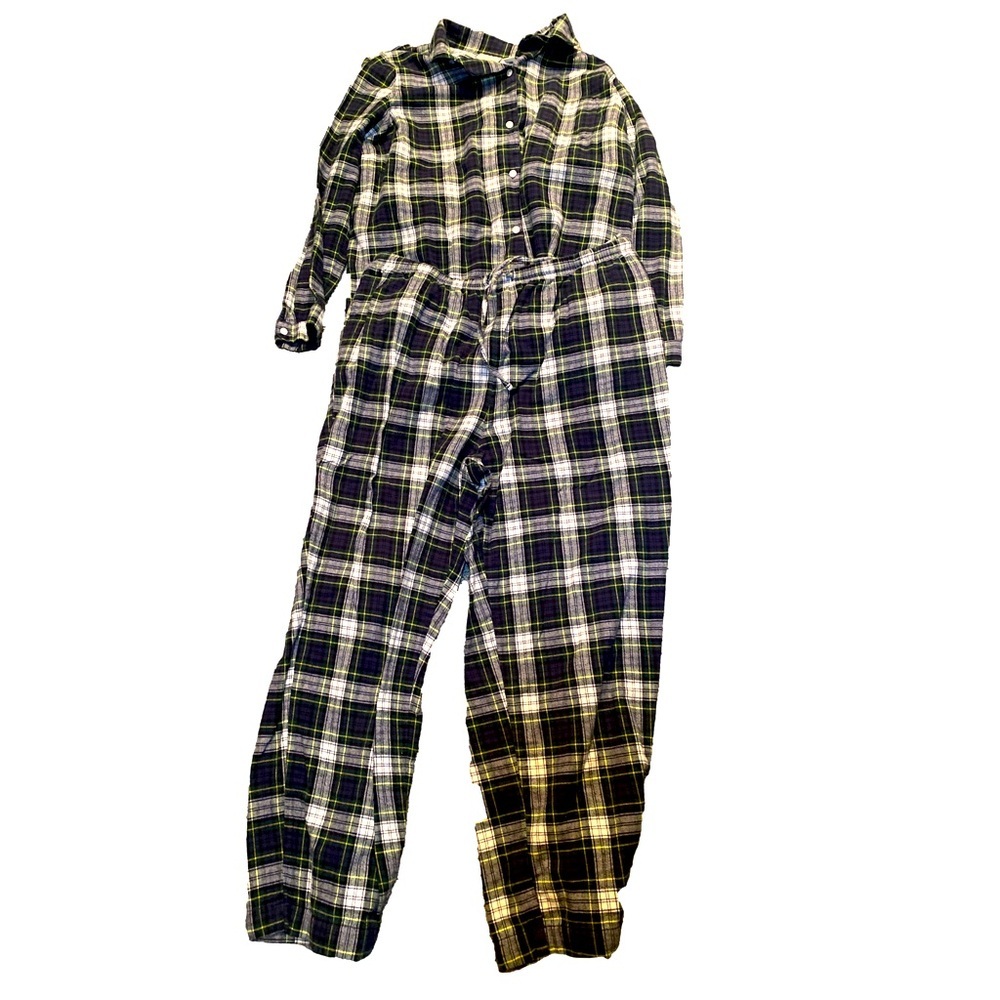 L L Bean scotch plaid men’s flannel pajama set size 2X. Very warm and comfy